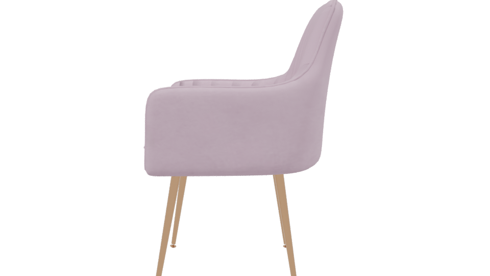 Stylish Modern Accent Chair 3D Model - Professional 3D Model Render 2