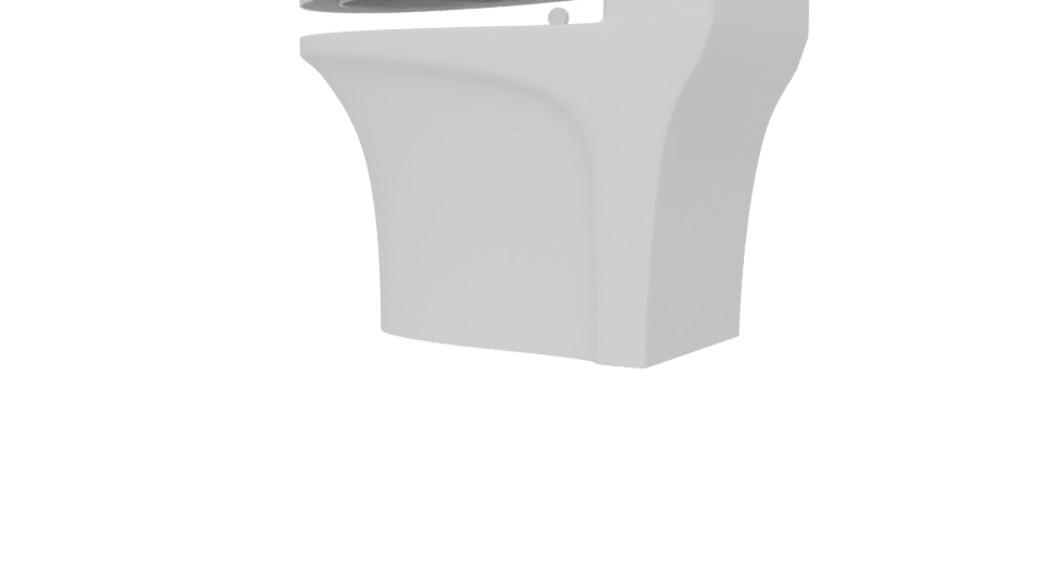 Contemporary Toilet 3D Model - Professional 3D Model Render 6