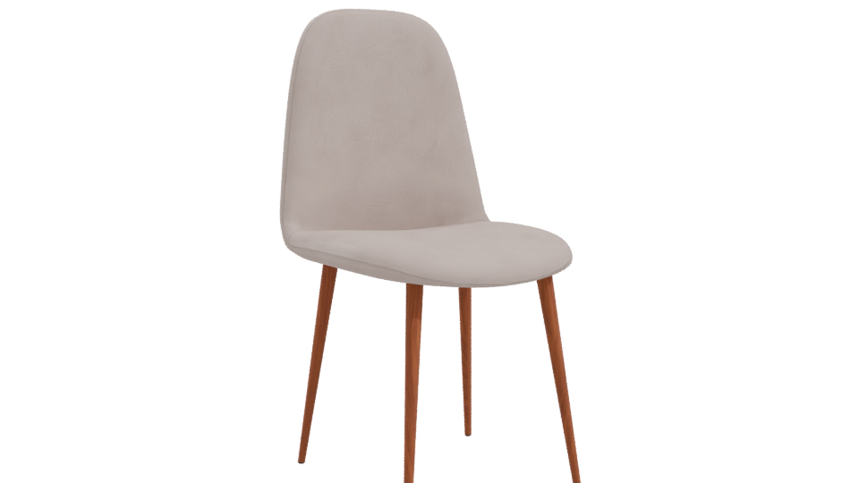 Stylish Modern Dining Chair 3D - Professional 3D Model Render 10
