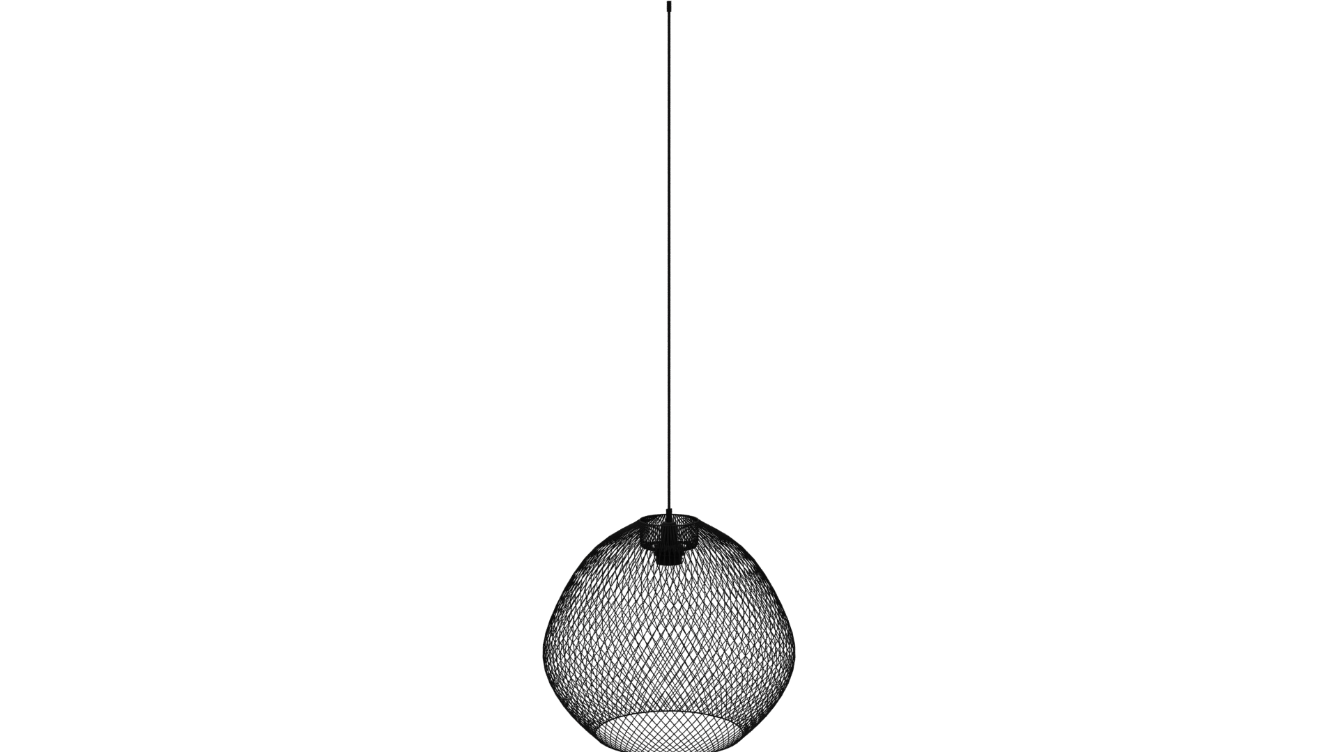 Stylish Pendant Light Fixture 3D - Professional 3D Model Render 4