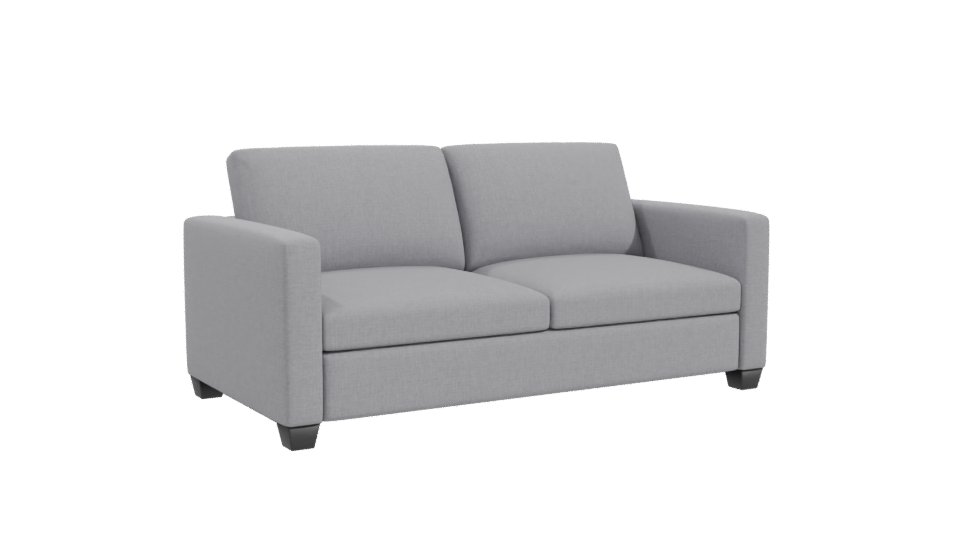 Modern Two-Seat Sofa 3D Model - Professional 3D Model Render 10