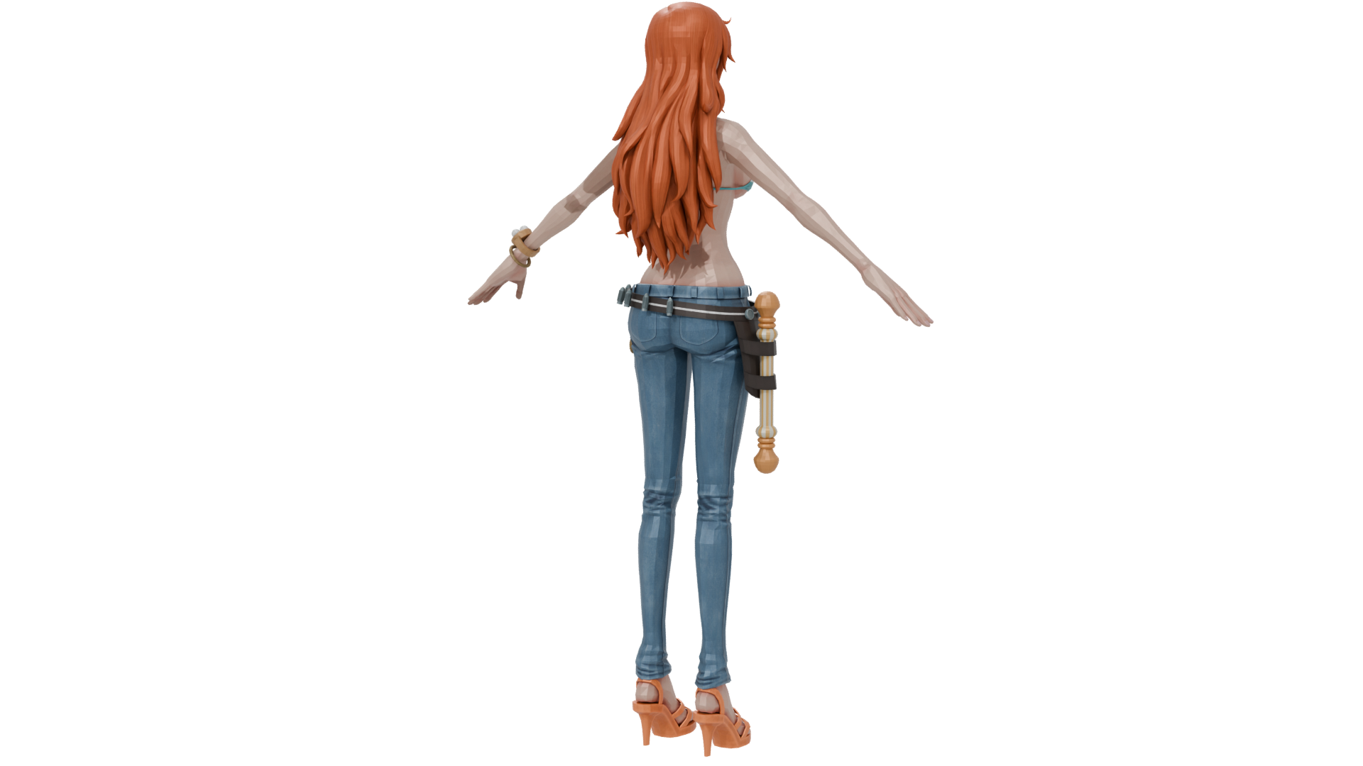 Stylized 3D Character Model - Professional 3D Model Render 6
