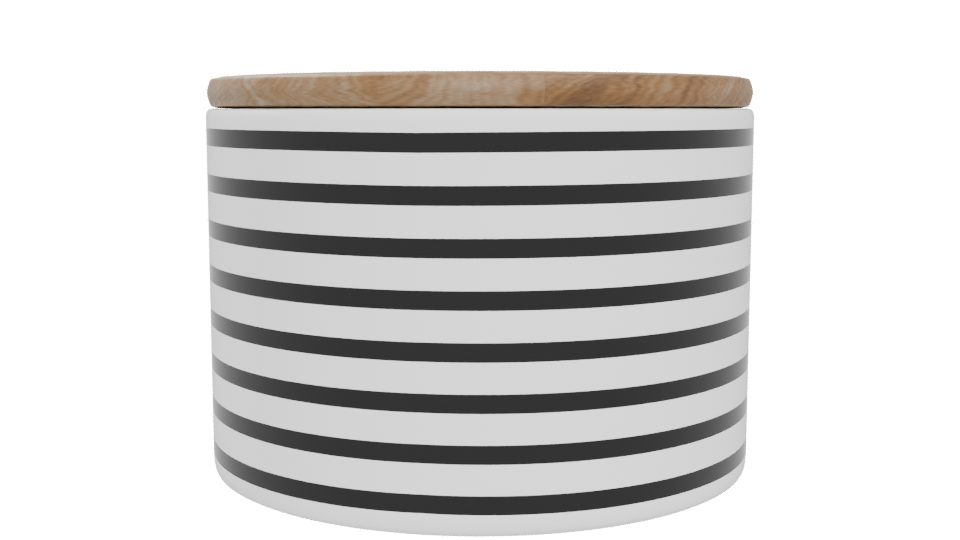 Stylish Modern Storage Container - Professional 3D Model Render 5