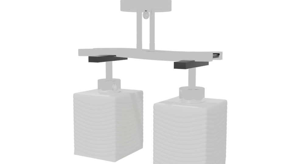 Stylish Weight Balance Scale Model - Professional 3D Model Render 6