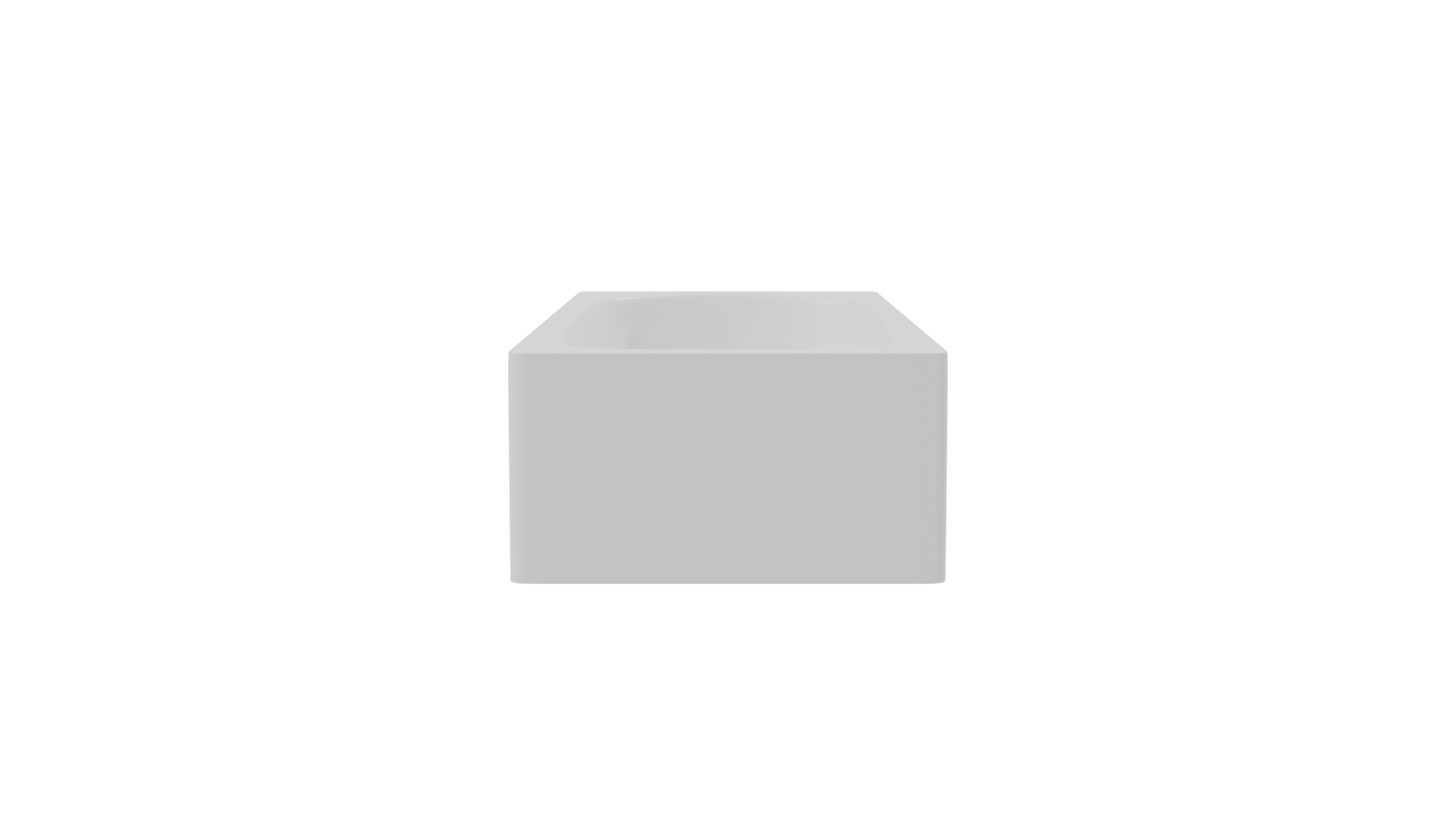 Contemporary Bathtub 3D Model - Professional 3D Model Render 8