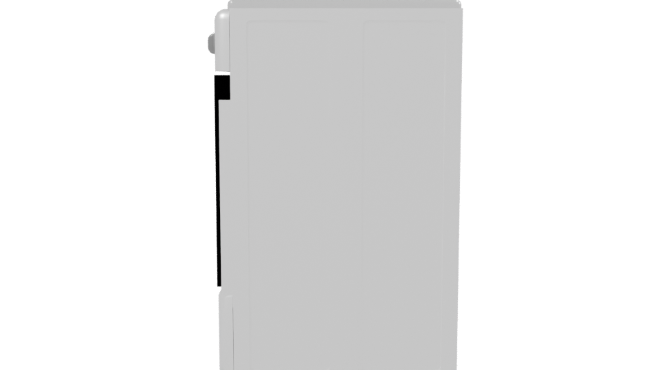 Compact Kitchen Gas Stove 3D - Professional 3D Model Render 2