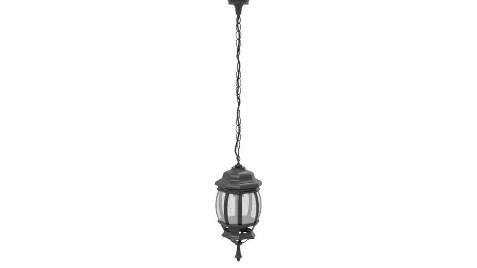 Elegant Hanging Lantern 3D Model - Professional 3D Model Render 13