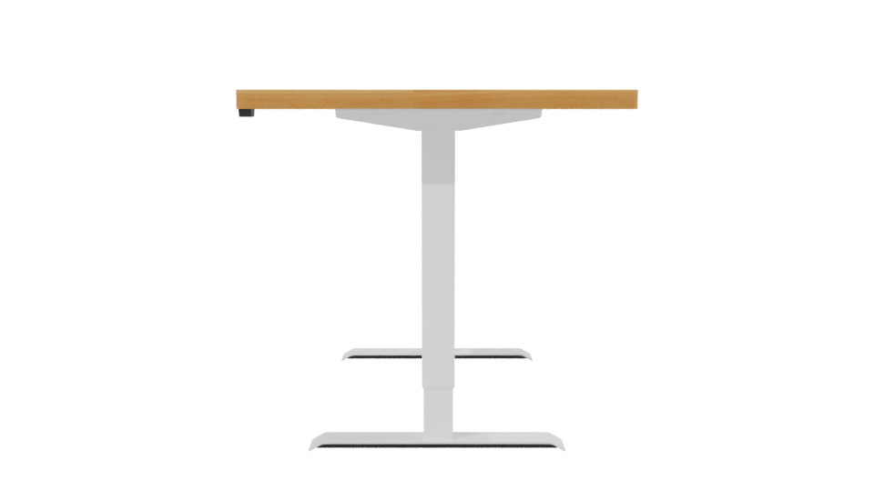 Stylish Minimalist Dining Table - Professional 3D Model Render 2