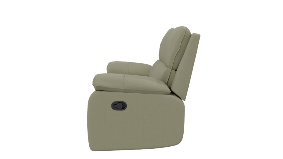 Stylish Reclining Sofa Model 3D - Professional 3D Model Render 2