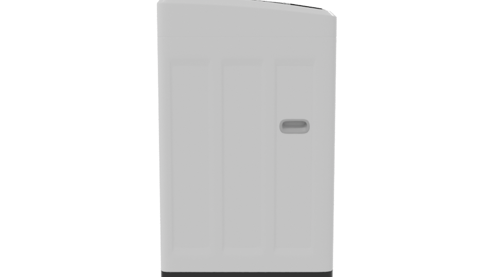 Stylish Top-Loading Washing Machine 3D - Professional 3D Model Render 8