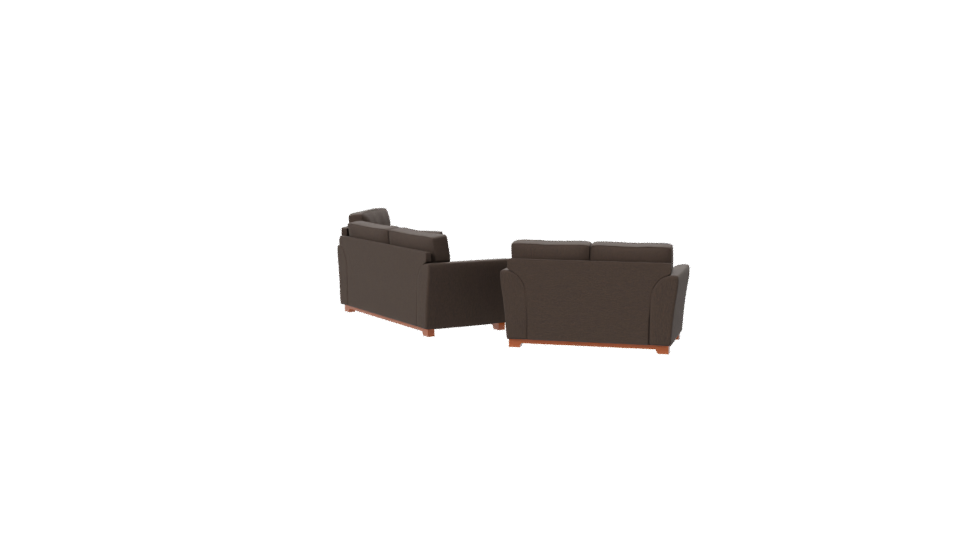 Elegant Sofa Set 3D Model - Professional 3D Model Render 7