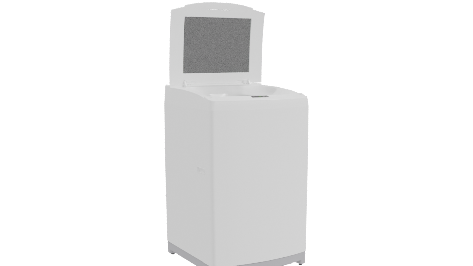Contemporary Washing Machine 3D Model - Professional 3D Model Render 10