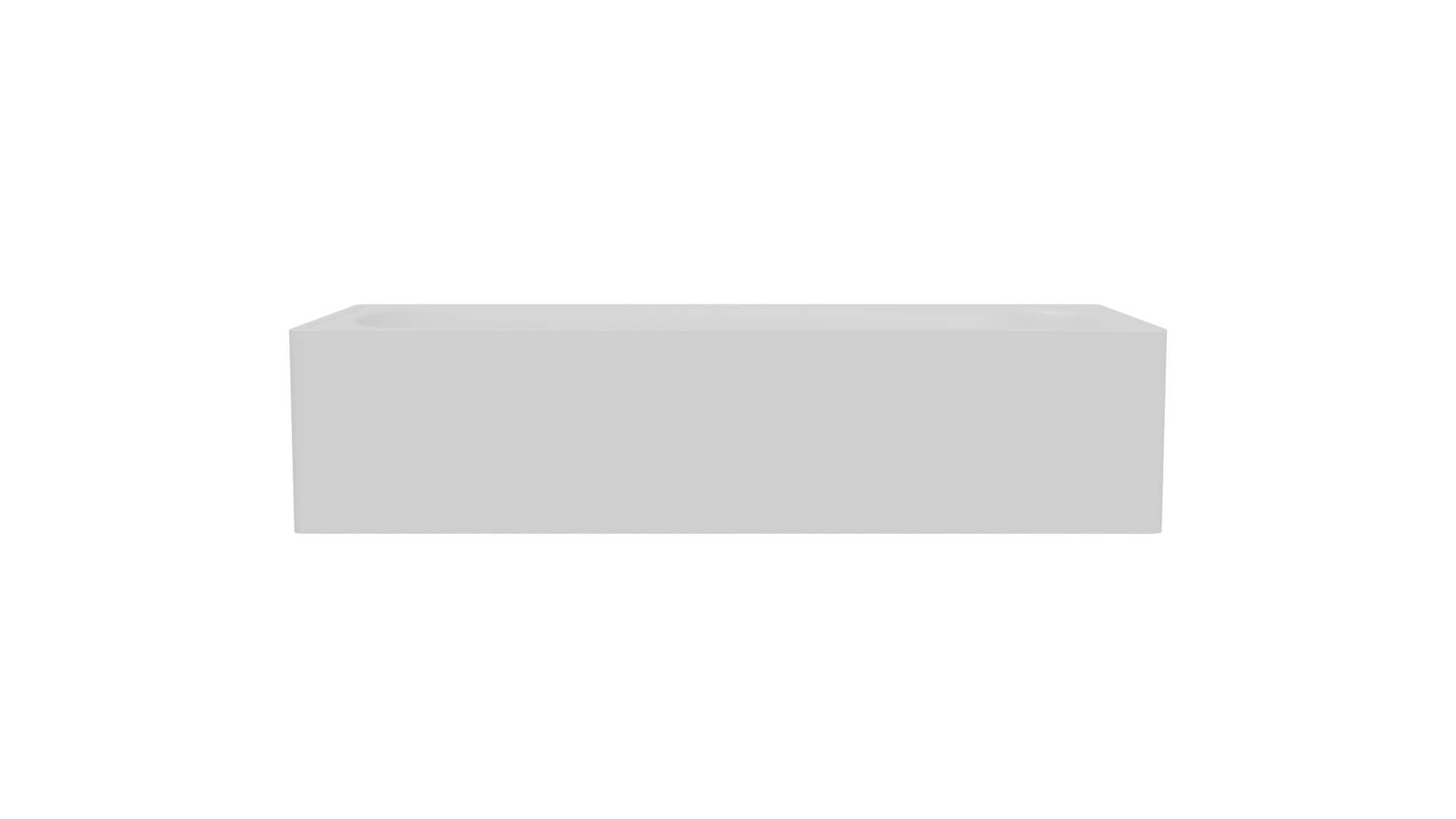 Contemporary Bathtub 3D Model - Professional 3D Model Render 5