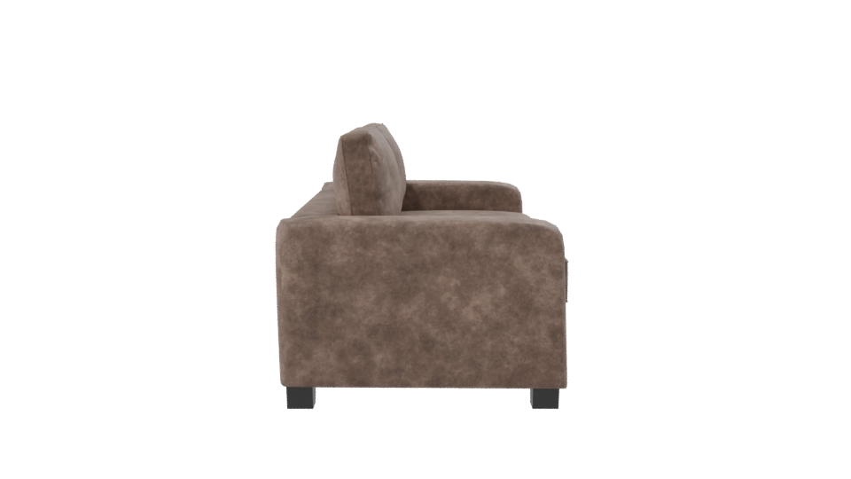 Stylish Modern Fabric Sofa 3D Model - Professional 3D Model Render 8