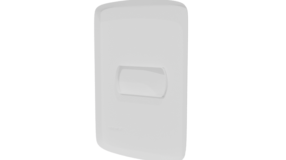 Stylish Wall Mount Automation Device - Professional 3D Model Render 6