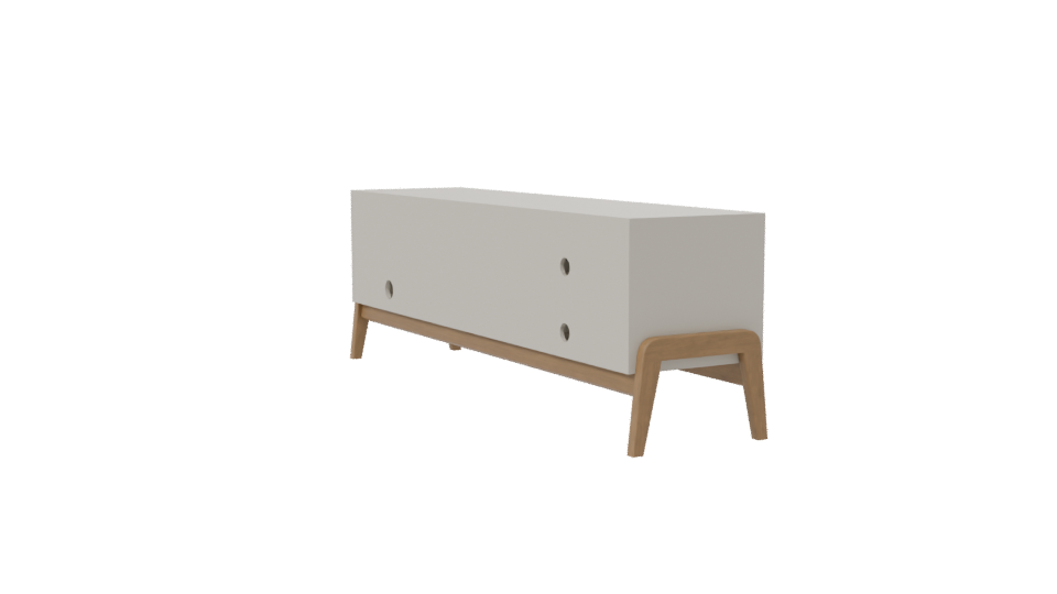 Modern TV Stand 3D Model - Professional 3D Model Render 7