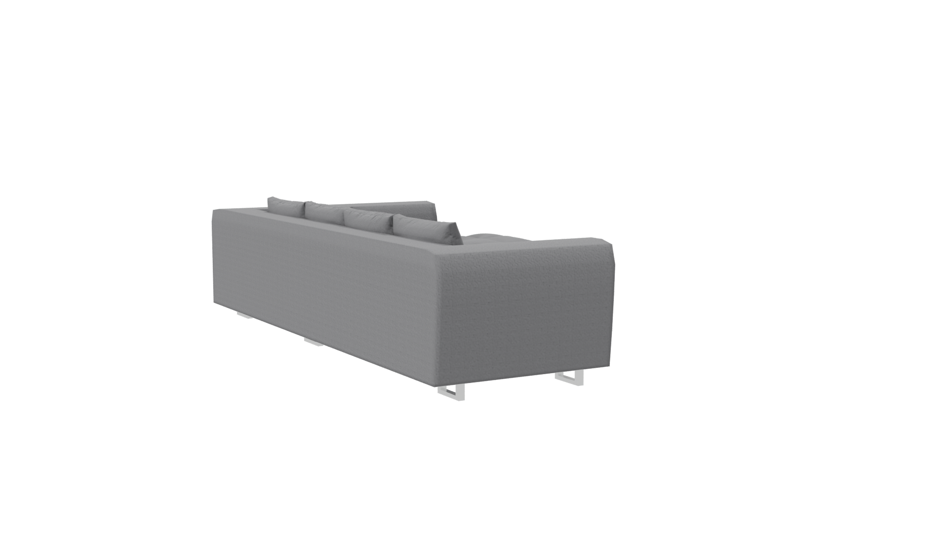Modern Sectional Sofa 3D Model - Professional 3D Model Render 22