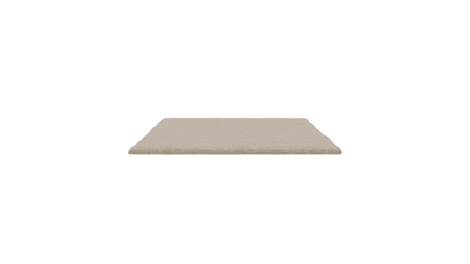 Elegant Minimalist Area Rug 3D Model - Professional 3D Model Render 8