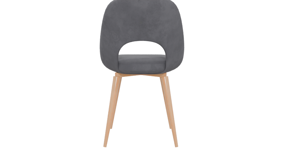 Stylish Modern Dining Chair 3D - Professional 3D Model Render 5