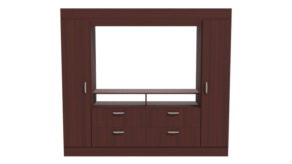 Closet Baker TV Stand 3D Model - Professional 3D Model Render 11