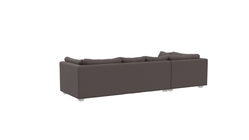 Contemporary Sofa Sectional Model - Professional 3D Model Render 4