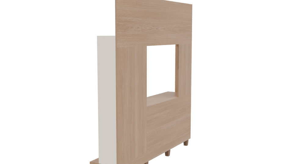 Modern Living Room Furniture Model - Professional 3D Model Render 3