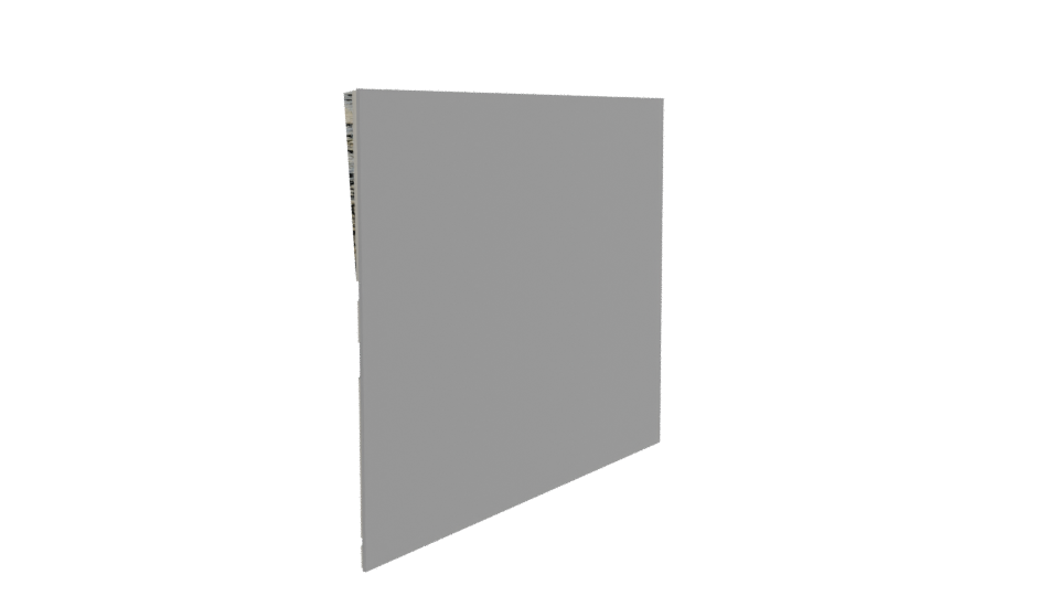 Realistic Stone Wall Texture 3D Model - Professional 3D Model Render 3