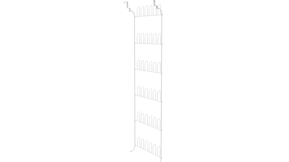 Vertical Garden Storage Rack Model - Professional 3D Model Render 7