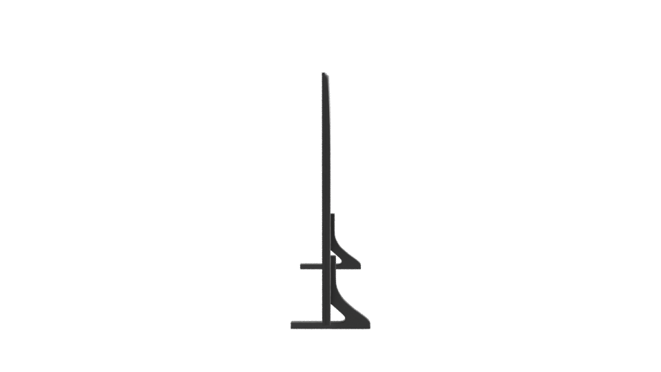 Sleek Modern TV Stand 3D - Professional 3D Model Render 2