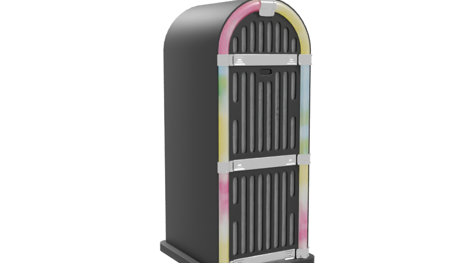 Colorful Interactive Playgate Model - Professional 3D Model Render 10