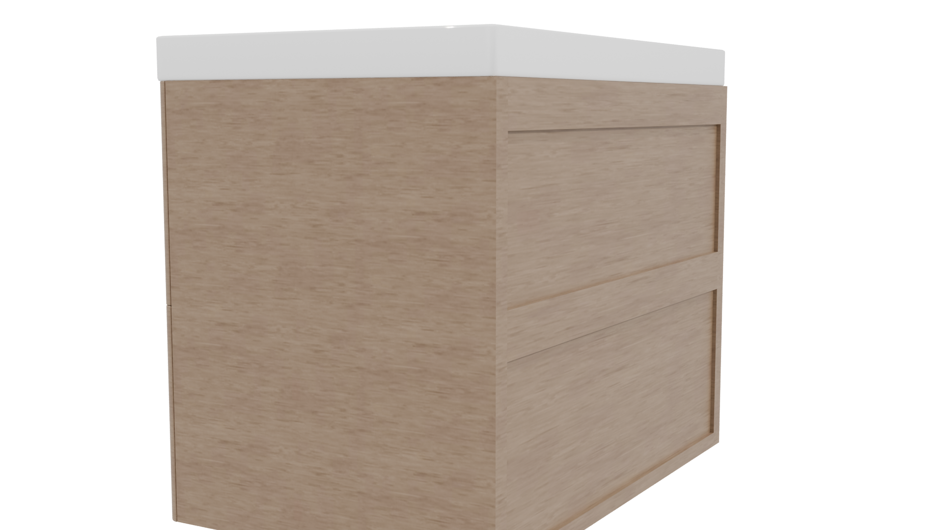 Stylish Wooden Bathtub 3D Model - Professional 3D Model Render 3