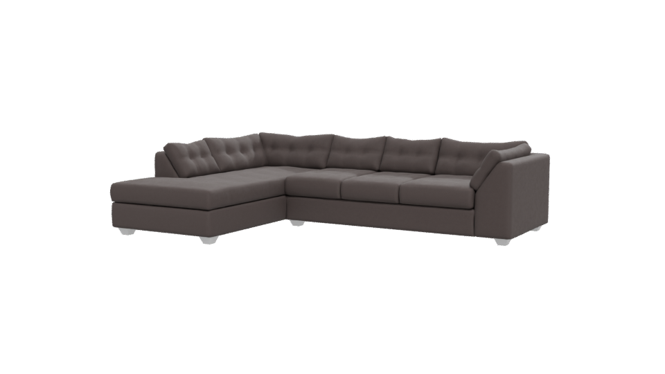 Contemporary Sofa Sectional Model - Professional 3D Model Render 12
