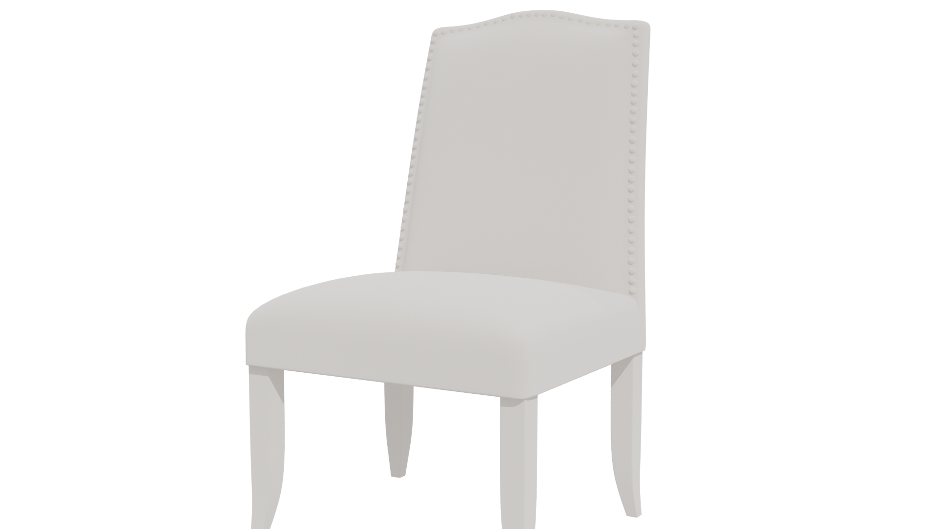 Stylish Modern Dining Chair 3D - Professional 3D Model Render 4