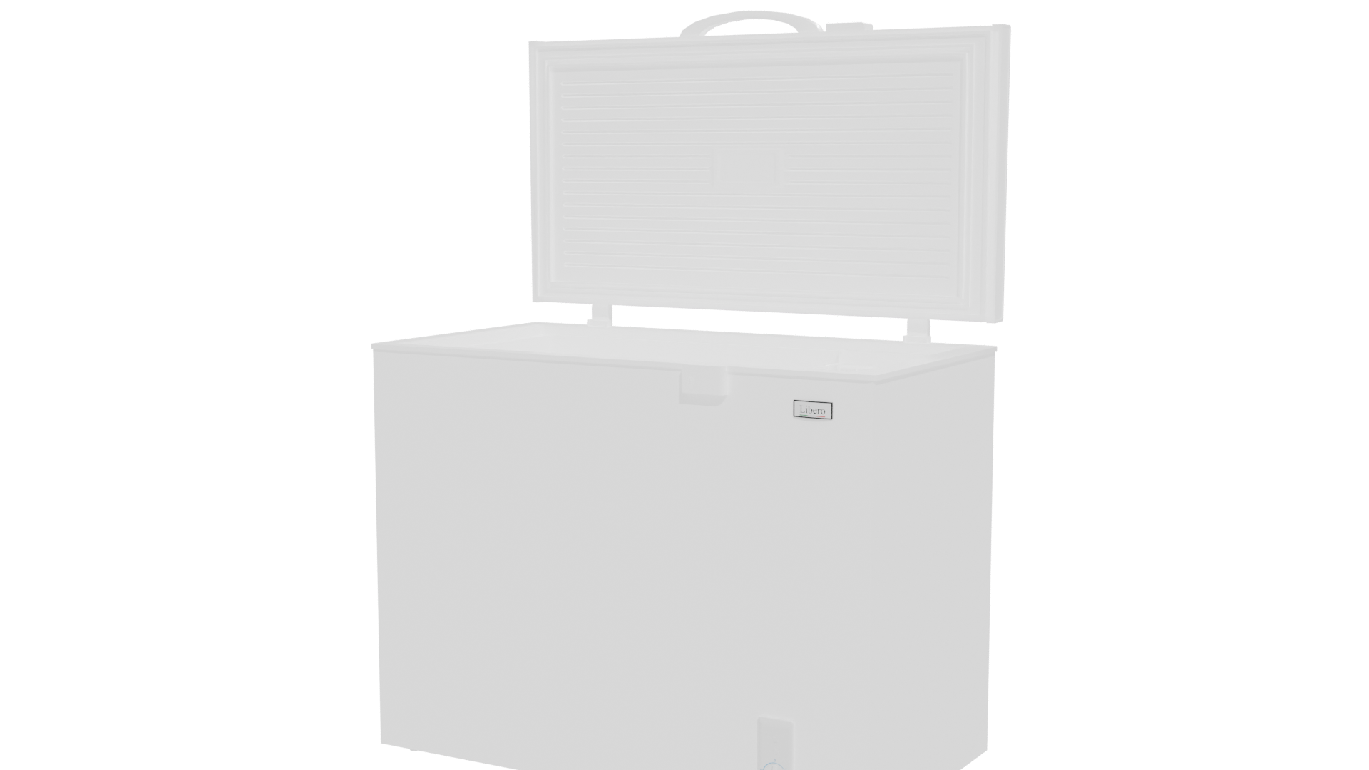 Versatile Chest Freezer 3D Model - Professional 3D Model Render 12