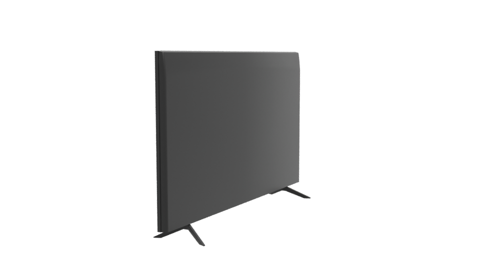 Modern Television 3D Model - Professional 3D Model Render 3