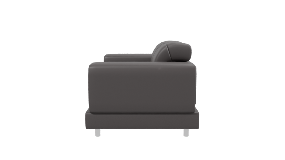 Praga Brown Sofa 3D Model - Professional 3D Model Render 2