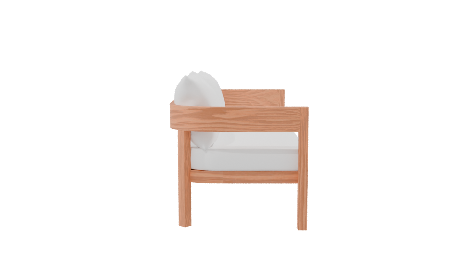 Modern Sofa 3D Model - Professional 3D Model Render 8