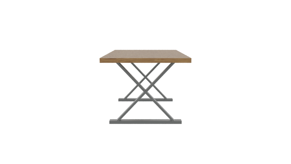 Stylish Modern Dining Table 3D - Professional 3D Model Render 2