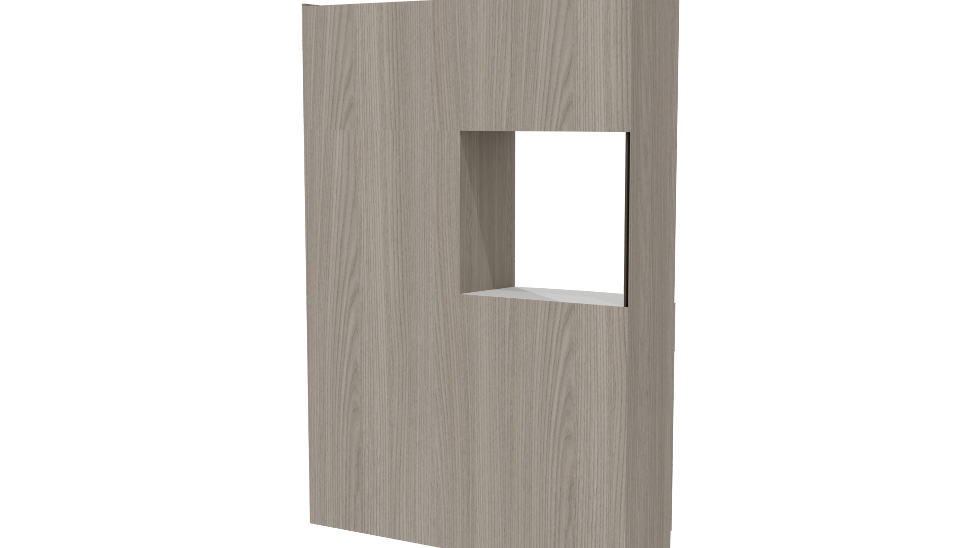 Stylish Wooden Cabinet 3D Model - Professional 3D Model Render 6