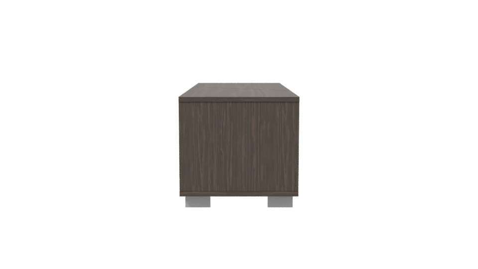 Stylish Modern Media Console 3D - Professional 3D Model Render 2