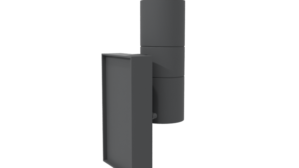 Sleek Modern Wall Light Fixture 3D Model - Professional 3D Model Render 7