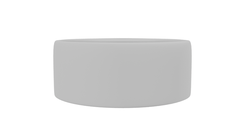 Sleek Modern Bowl Design 3D - Professional 3D Model Render 2