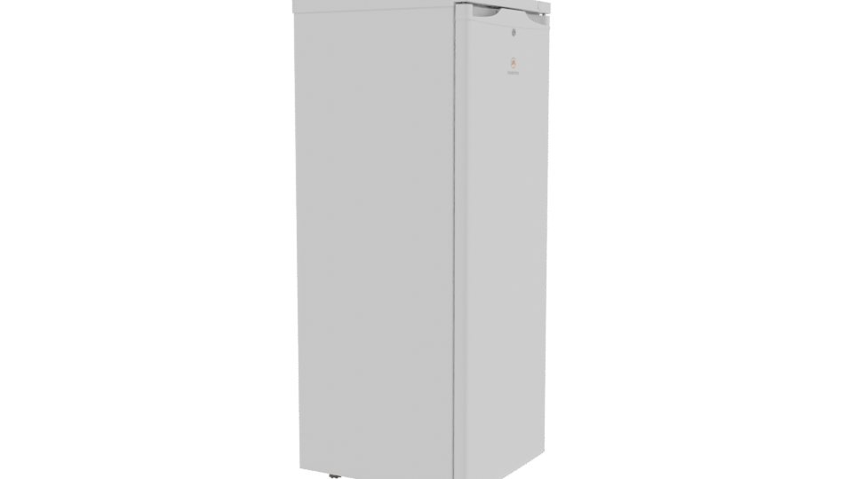 Compact Vertical Freezer Model - Professional 3D Model Render 9