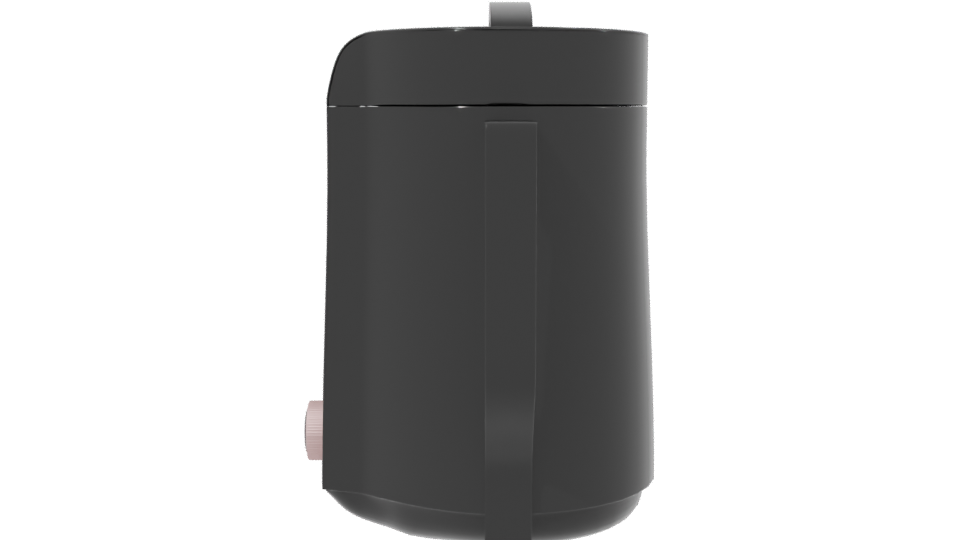 Stylish Multifunctional Electric Kettle 3D Model - Professional 3D Model Render 2