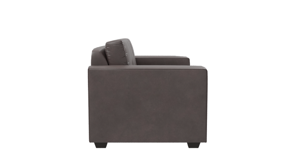 Brown Two-Seat Sofa 3D Model - Professional 3D Model Render 8