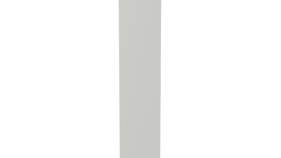 White Closet with Mirror 3D - Professional 3D Model Render 8