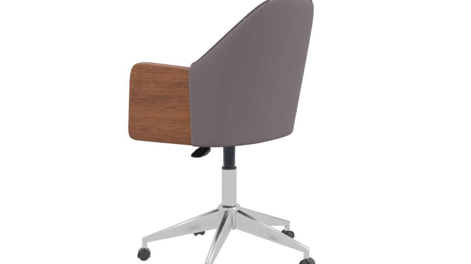 Stylish Modern Office Chair 3D - Professional 3D Model Render 3