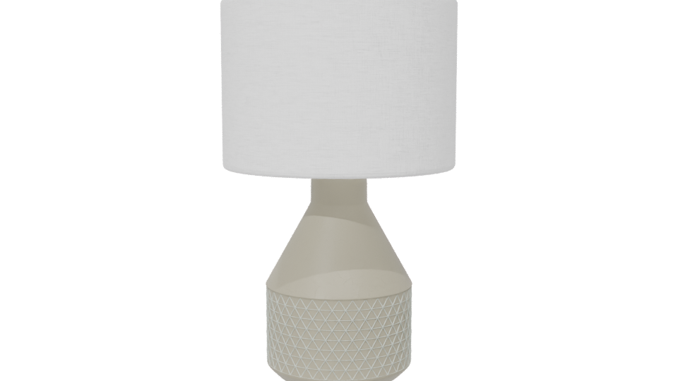 Stylish Modern Table Lamp 3D - Professional 3D Model Render 6