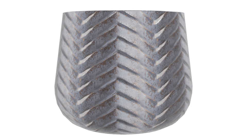 Stylized Ceramic Planter Model - Professional 3D Model Render 13