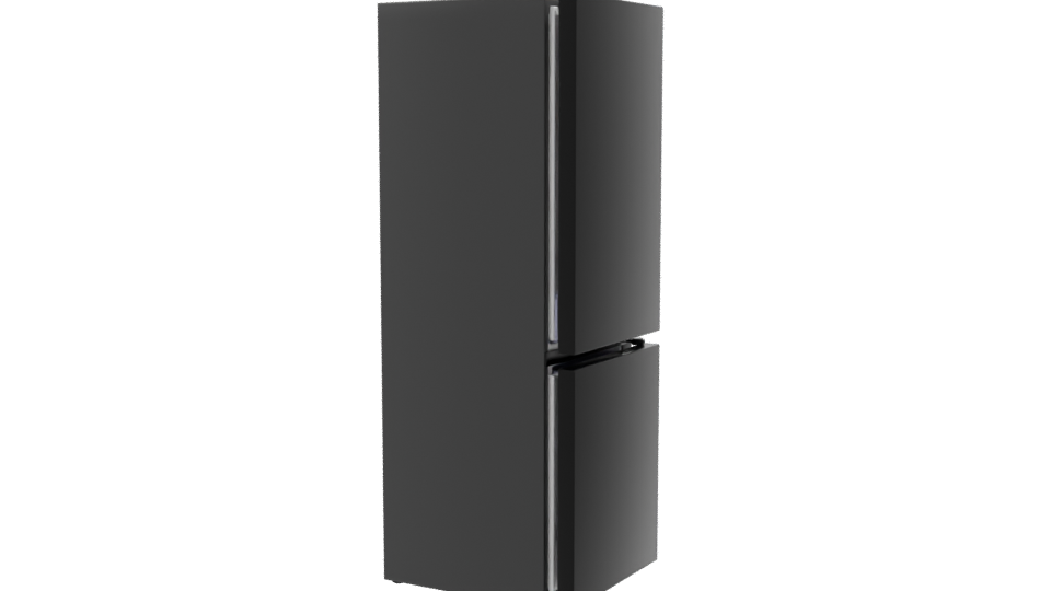 LG Bottom Freezer Refrigerator Model - Professional 3D Model Render 9